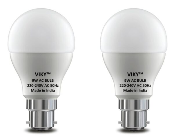 9W Led Bulb, Pack Of 2 - Image 3