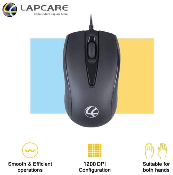 Lapcare USB Optical Mouse - Image 2