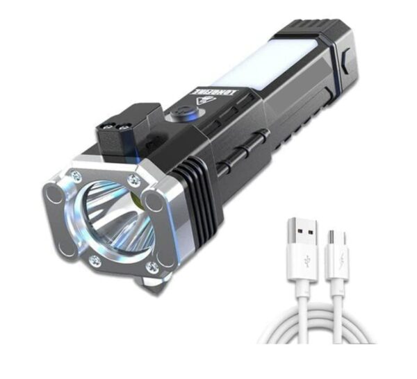 Multiple Purpose LED Rechargeable Torch Flashlight